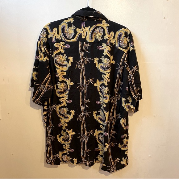 Ocean Current Vintage Dragon Button-Up - Picture 6 of 7